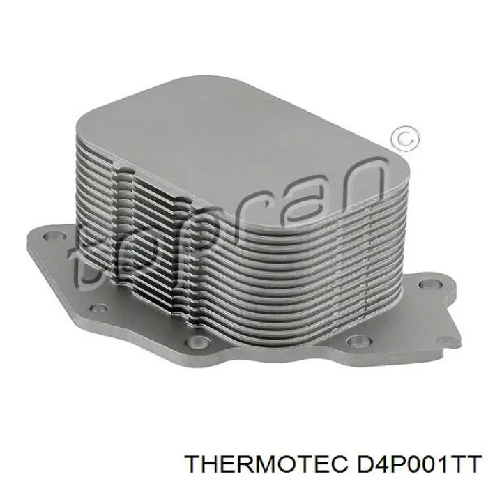 D4P001TT Thermotec Chłodnica oleju, pod filtrem
