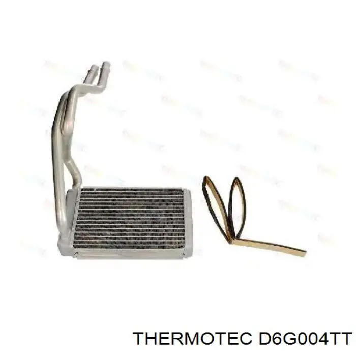 Do koszyka D6G004TT Thermotec Chłodnica nagrzewnicy (ogrzewacza)