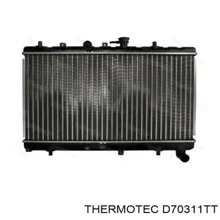 Chłodnica silnika Thermotec D70311TT cena, od 99,68 USD