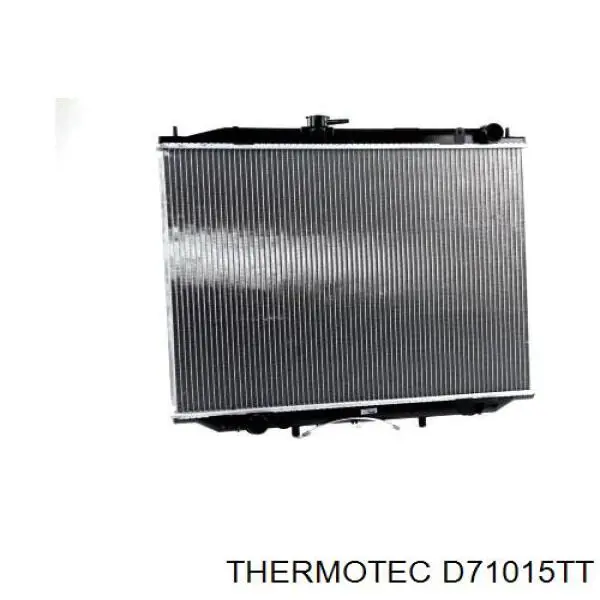 Do koszyka D71015TT Thermotec Chłodnica silnika