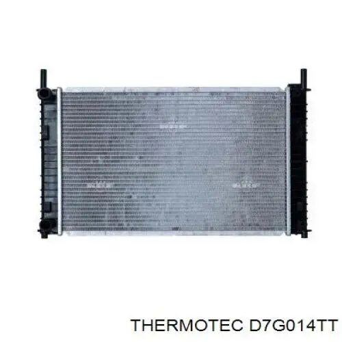 Do koszyka D7G014TT Thermotec Chłodnica silnika