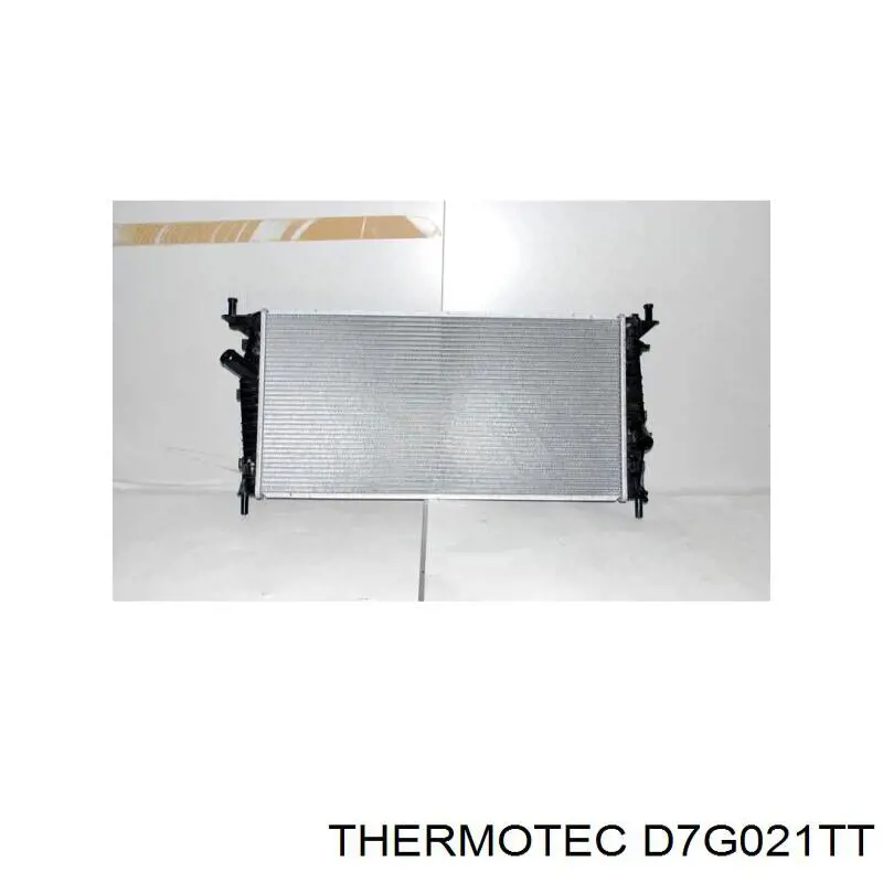 Do koszyka D7G021TT Thermotec Chłodnica silnika