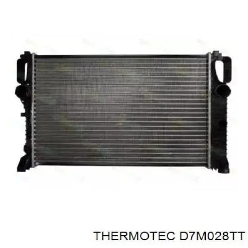 Do koszyka D7M028TT Thermotec Chłodnica silnika