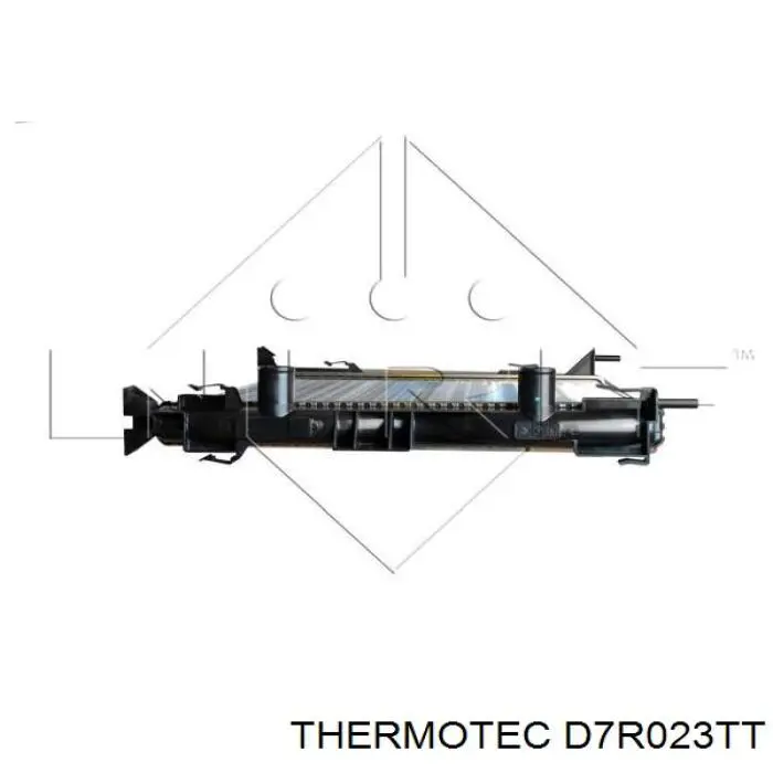 Do koszyka D7R023TT Thermotec Chłodnica silnika