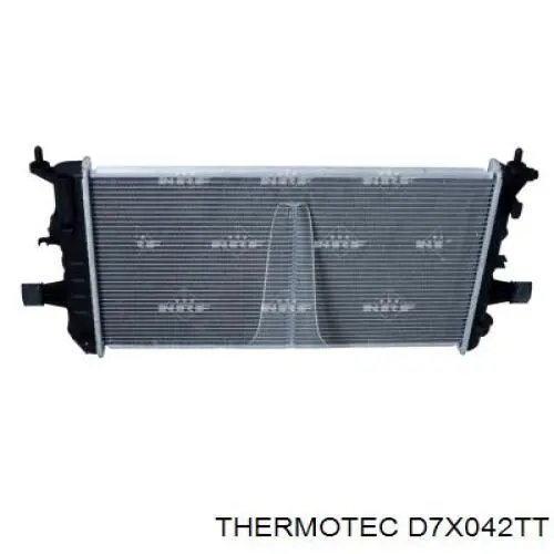Do koszyka D7X042TT Thermotec Chłodnica silnika