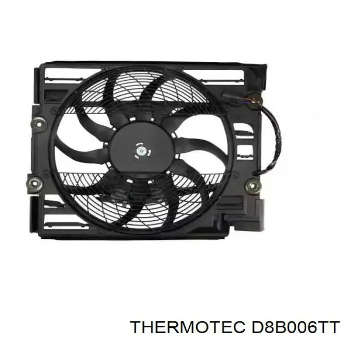 Dyfuzor chłodnicy klimatyzacji, w komplecie z wirnikiem i silnikiem Thermotec D8B006TT cena, od 201,45 USD