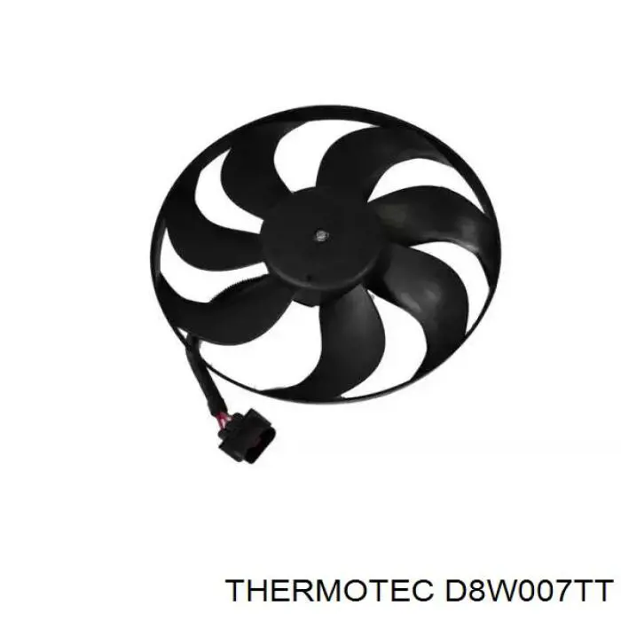 Wentylator elektryczny układu chłodzenia kompletny (silnik+wirnik) Thermotec D8W007TT cena, od 60,32 USD