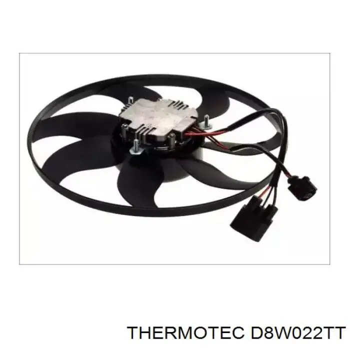 Wentylator elektryczny układu chłodzenia, kompletny (silnik+wirnik) lewy Thermotec D8W022TT cena, od 120,11 USD