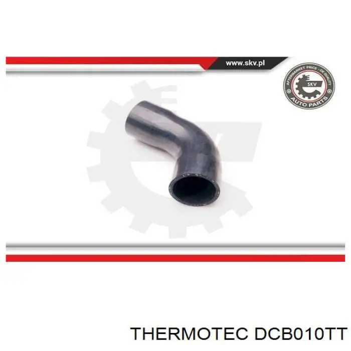 Do koszyka DCB010TT Thermotec Króciec powietrza, przepustnicy