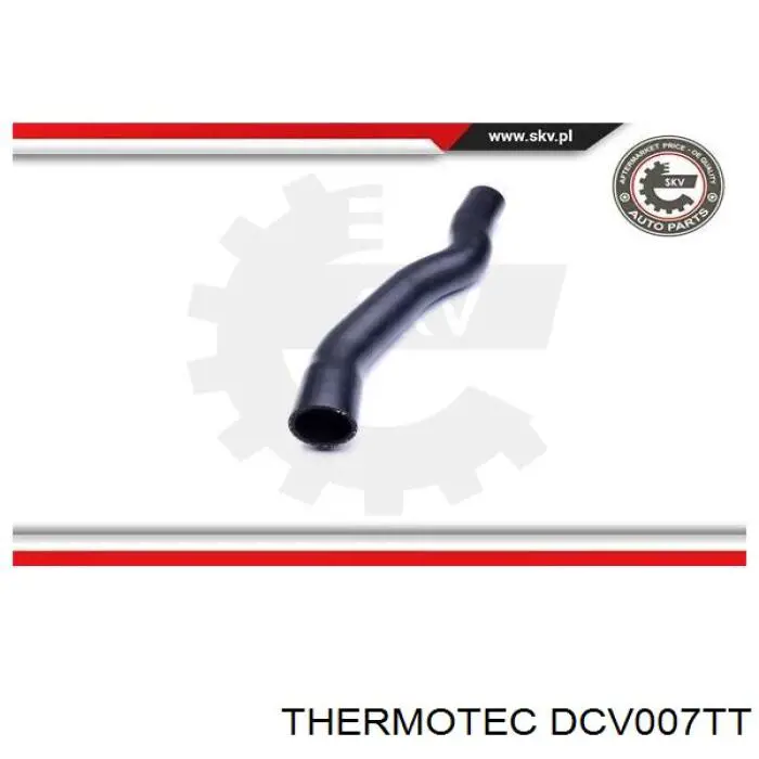 Przewód (króciec) intercoolera Thermotec DCV007TT cena, od 35,01 USD
