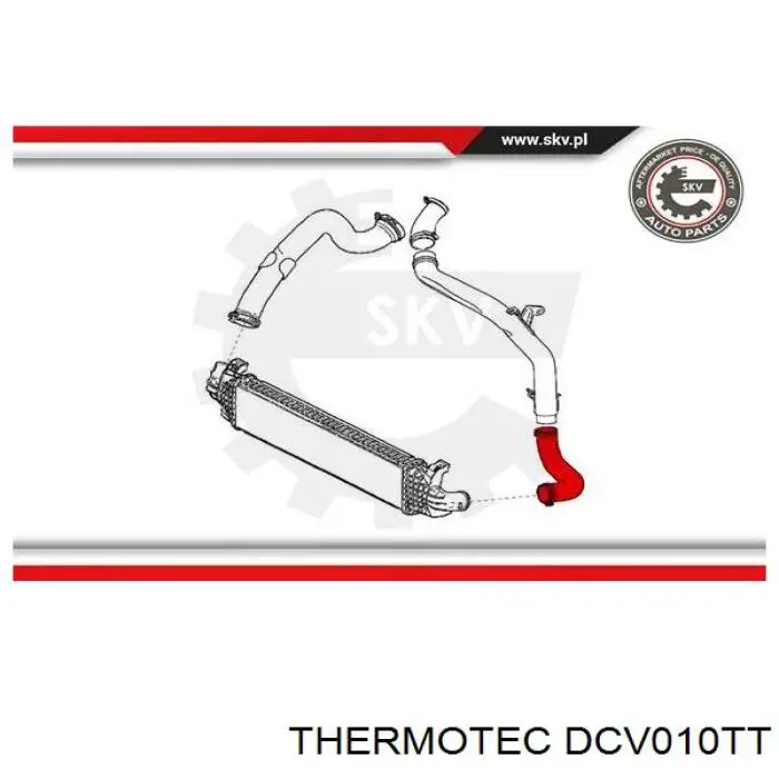 Do koszyka 31370493 Volvo Przewód (króciec) intercoolera