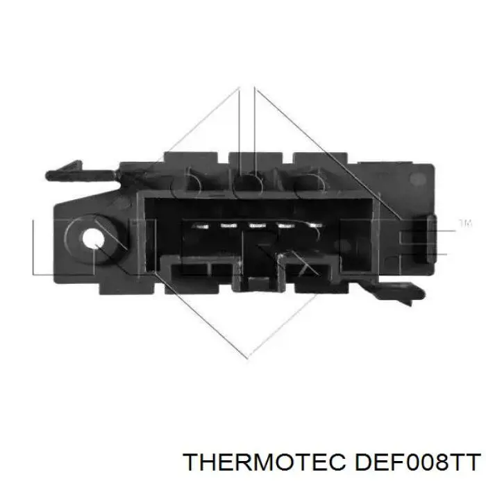 Rezystor wentylatora nagrzewnicy (ogrzewacza kabiny) DEF008TT Thermotec