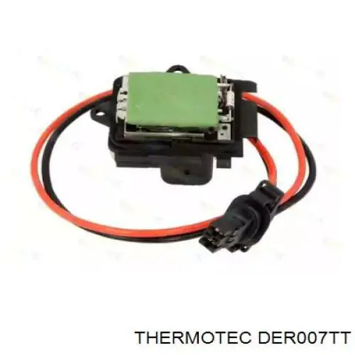DER007TT Thermotec Rezystor wentylatora nagrzewnicy (ogrzewacza kabiny)