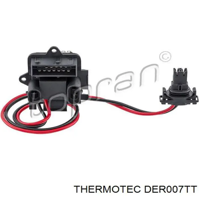 Rezystor wentylatora nagrzewnicy (ogrzewacza kabiny) DER007TT Thermotec