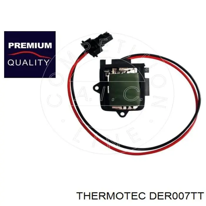 DER007TT Thermotec Rezystor wentylatora nagrzewnicy (ogrzewacza kabiny)