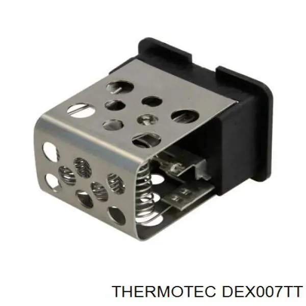 Do koszyka DEX007TT Thermotec Rezystor wentylatora nagrzewnicy (ogrzewacza kabiny)