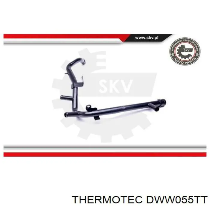 Przewód (króciec) układu chłodzenia Thermotec DWW055TT cena, od 17,32 USD