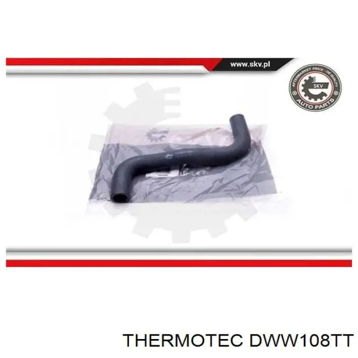 Do koszyka DWW108TT Thermotec Przerwód (króciec) pompy wodnej tłoczny