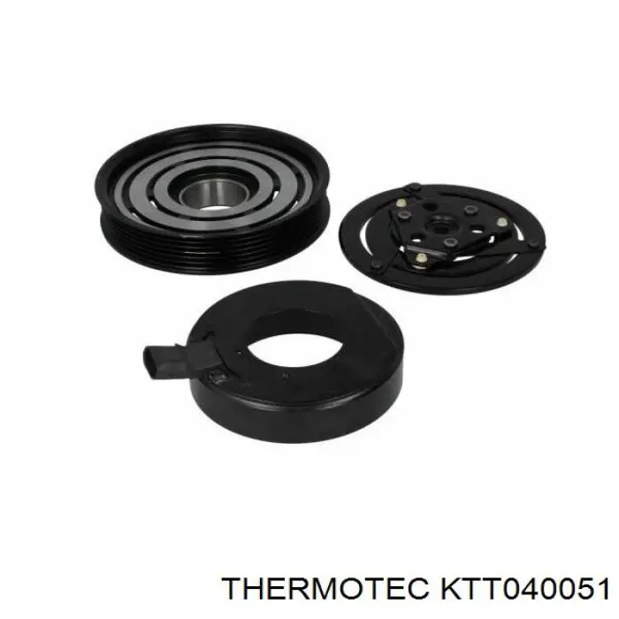Koło pasowe sprężarki klimatyzacji Thermotec KTT040051 cena, od 66,52 USD