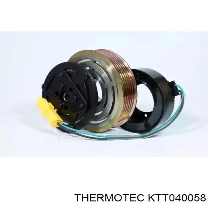 Koło pasowe sprężarki klimatyzacji Thermotec KTT040058 cena, od 72,87 USD