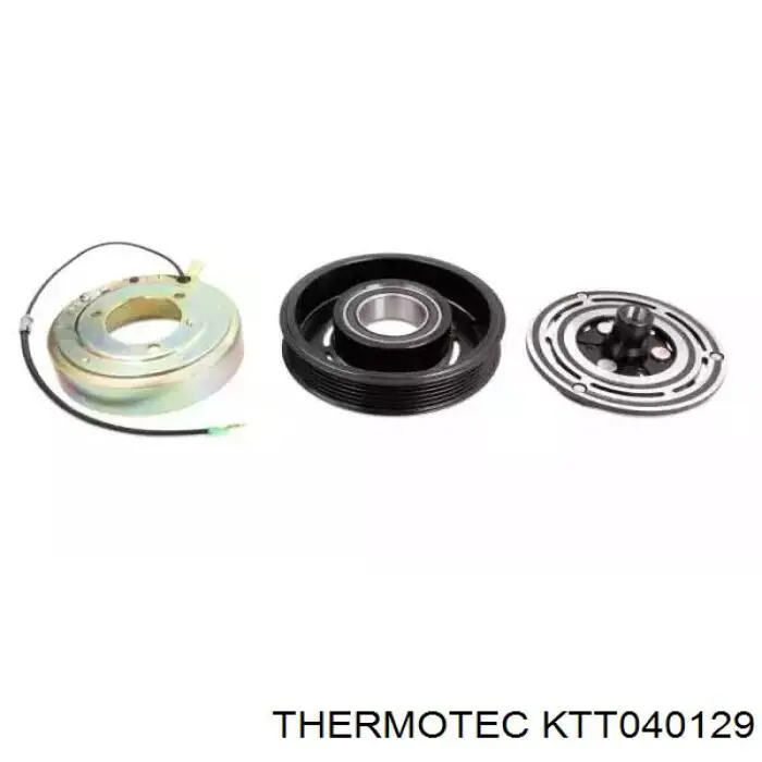 Koło pasowe sprężarki klimatyzacji Thermotec KTT040129 cena, od 419,87 zł