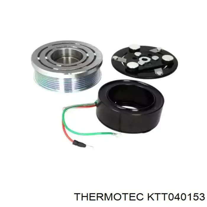 Koło pasowe sprężarki klimatyzacji Thermotec KTT040153 cena, od 103,92 USD