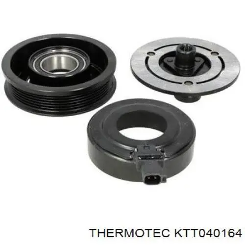 KTT040164 Thermotec Koło pasowe sprężarki klimatyzacji