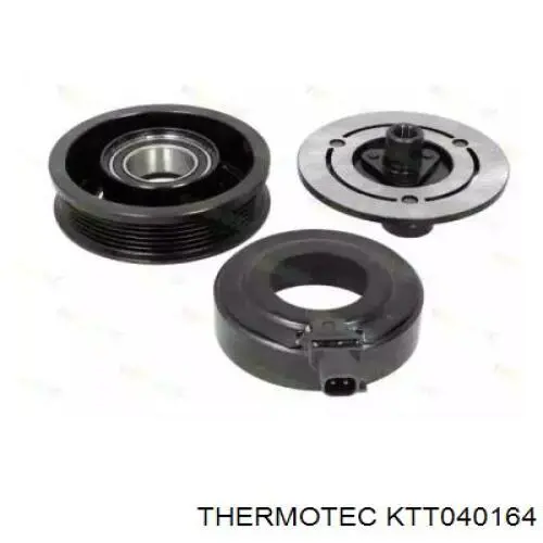 Do koszyka KTT040164 Thermotec Koło pasowe sprężarki klimatyzacji