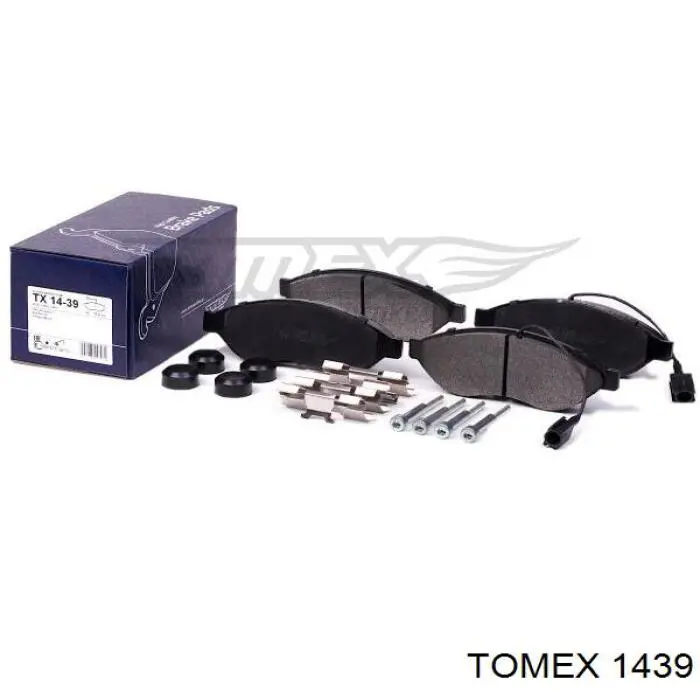 Do koszyka RD330017PRF Rider Klocki hamulcowe przednie tarczowe