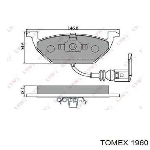 Klocki hamulcowe przednie tarczowe Hyundai/Kia 58101S1A00 cena, od 37,49 USD