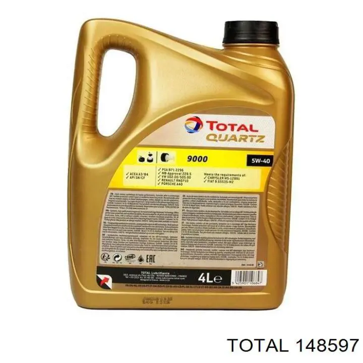 Olej do silnika Total 148597 cena, od 48,68 USD