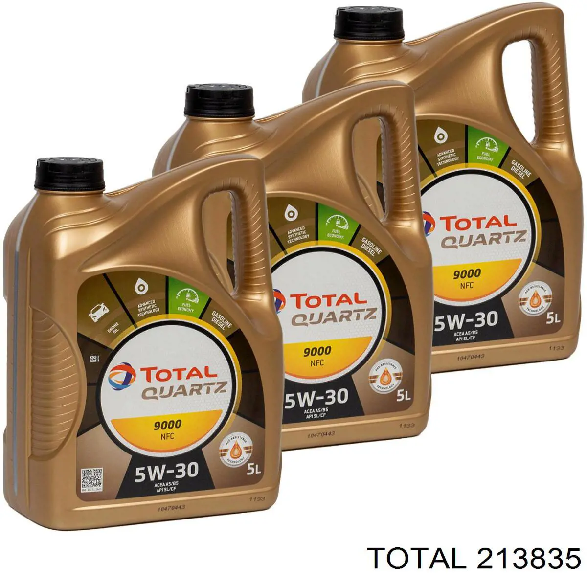 Olej do silnika Total 213835 cena, od 51,90 USD