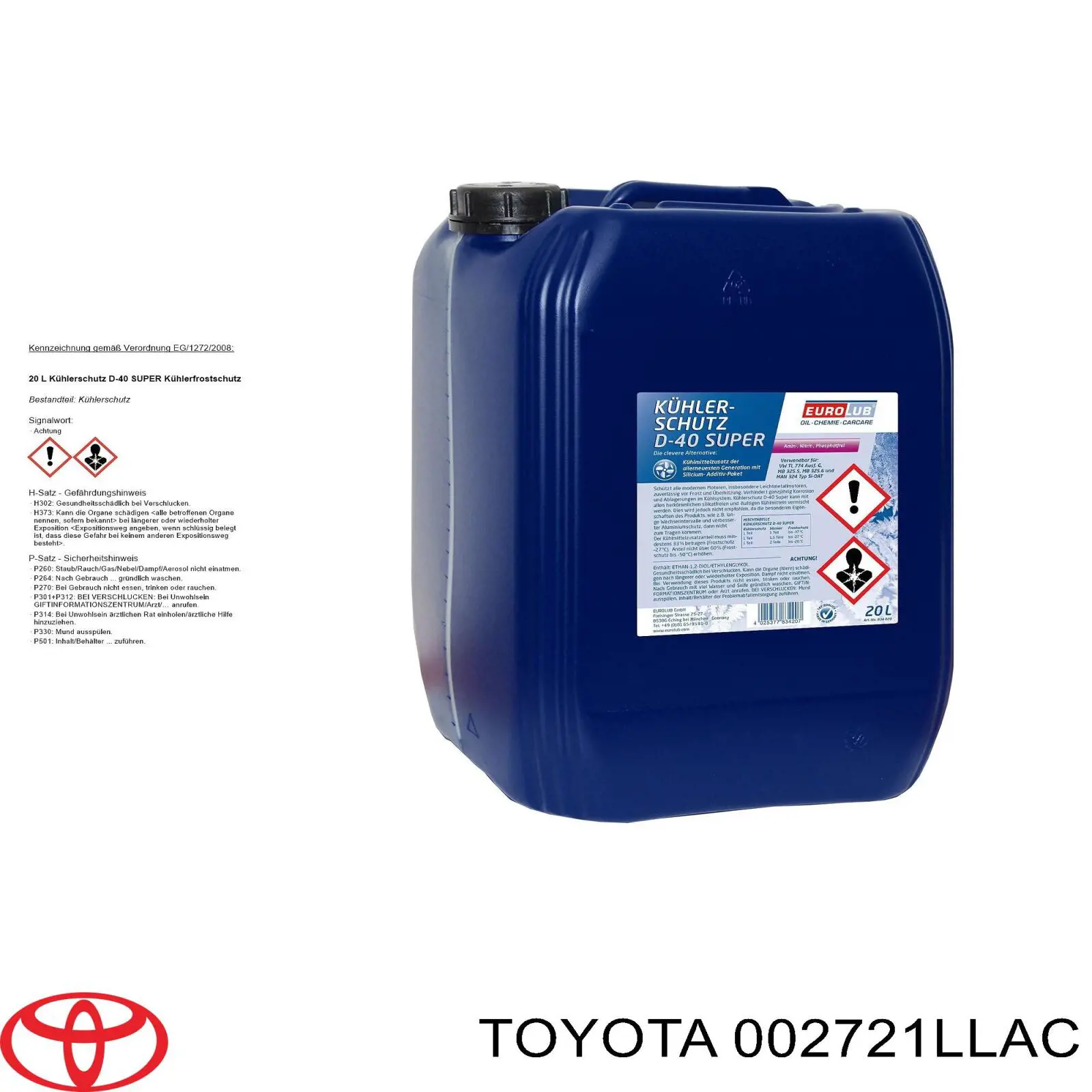Ciecz chłodząca Toyota 002721LLAC cena, od 25,41 USD