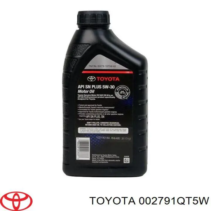 Do koszyka 002791QT5W Toyota Olej przekładniowy