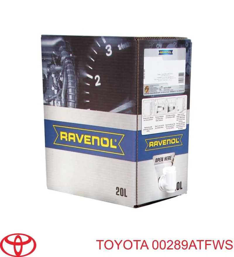 Olej przekładniowy Toyota 00289ATFWS cena, od 21,08 USD
