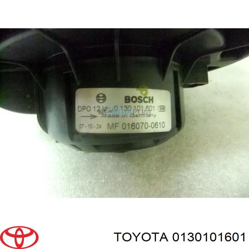 Do koszyka 0130101601 Toyota Silniczek wentylatora nagrzewnicy (ogrzewacza wnętrza)