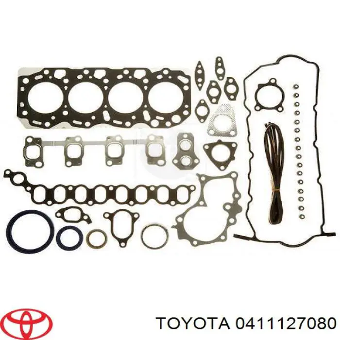 Zestaw uszczelek silnika pełny Toyota 0411127081 cena, od 254,01 USD