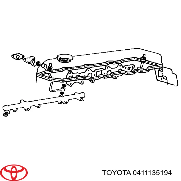 Zestaw uszczelek silnika pełny Toyota 0411135022 cena, od 563,34 USD