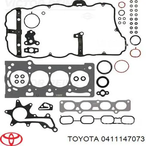 Zestaw uszczelek silnika pełny Toyota Yaris hatchback (SP90) (2005 - 2011) cena, od 253,60 USD