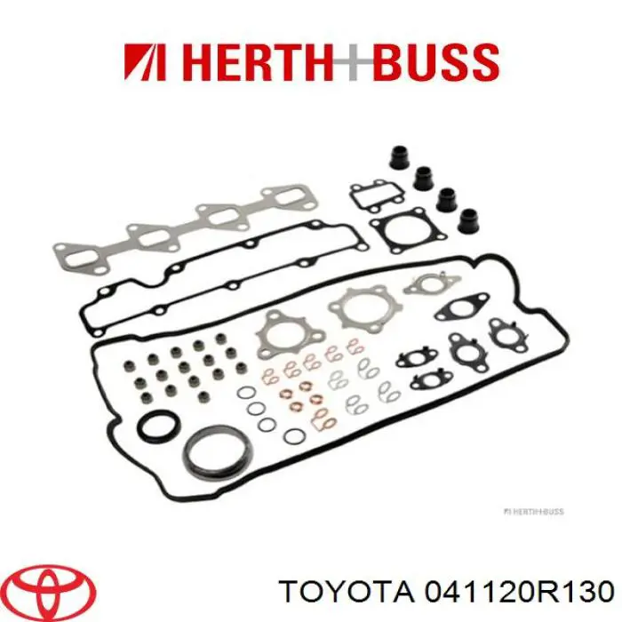 Zestaw uszczelek silnika górny Toyota 041120R130 cena, od 136,32 USD