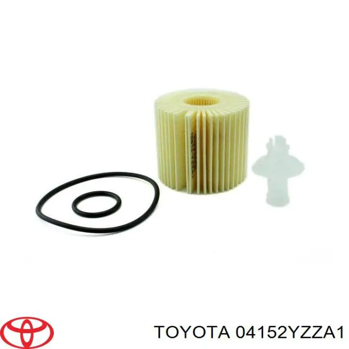 Do koszyka 04152YZZA1 Toyota Filtr oleju