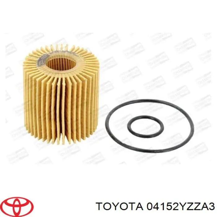 Filtr oleju Toyota 04152YZZA3 cena, od 8,78 USD