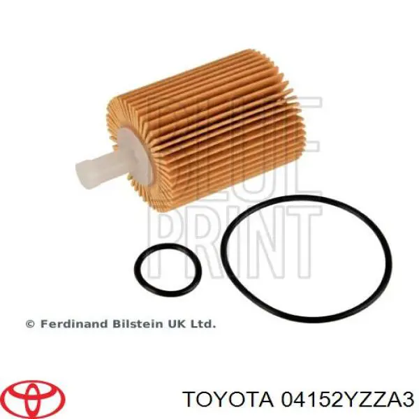 Filtr oleju Toyota 04152YZZA3 cena, od 8,78 USD