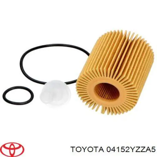 Do koszyka 04152YZZA5 Toyota Filtr oleju