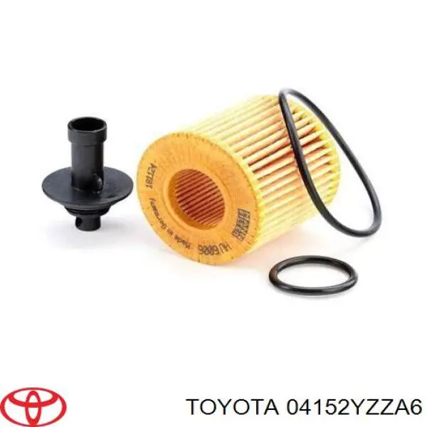 Do koszyka 04152YZZA6 Toyota Filtr oleju