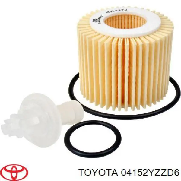 04152YZZD6 Toyota Filtr oleju
