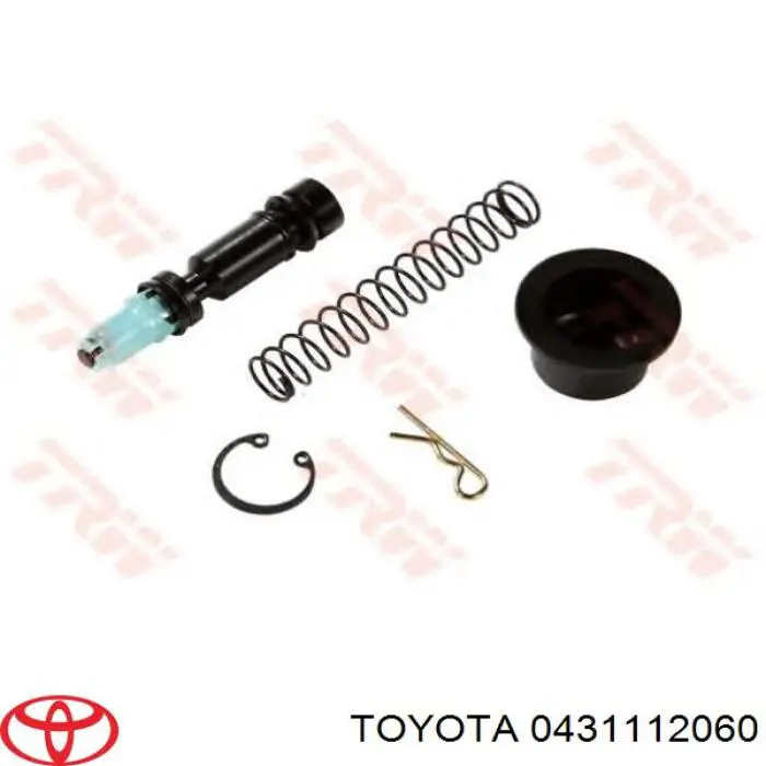 Do koszyka 0431112060 Toyota Zestaw naprawczy głównego cylindra hamulcowego