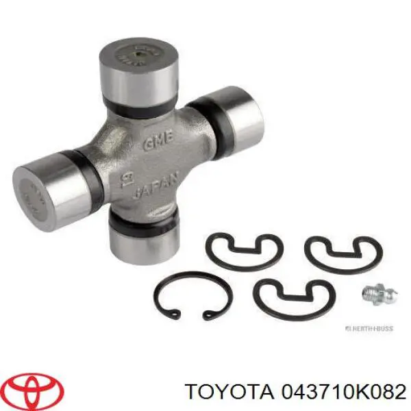 Do koszyka 043710K082 Toyota Krzyżak wału Cardana tylnego