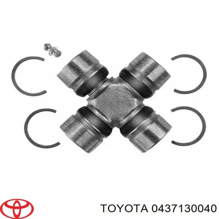 Krzyżak wału Cardana tylnego Toyota 0437130040 cena, od 20,48 USD