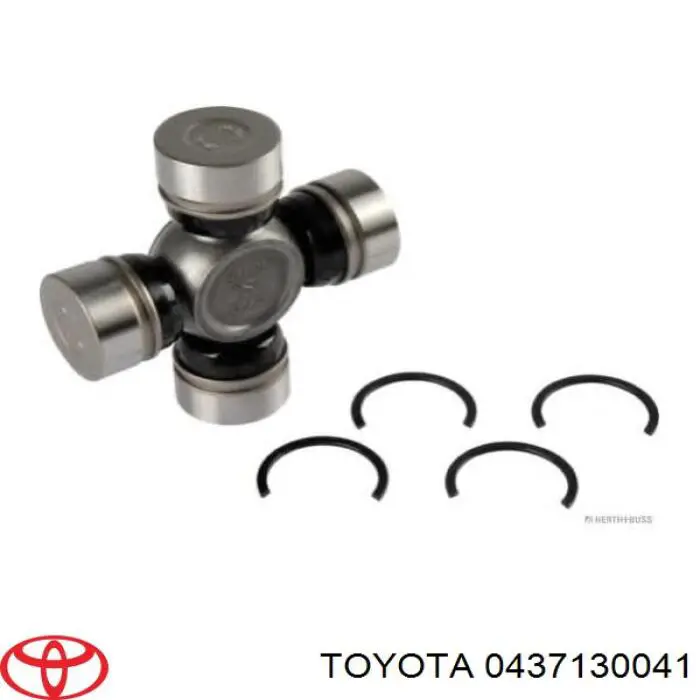 Do koszyka 0437130041 Toyota Krzyżak wału Cardana tylnego